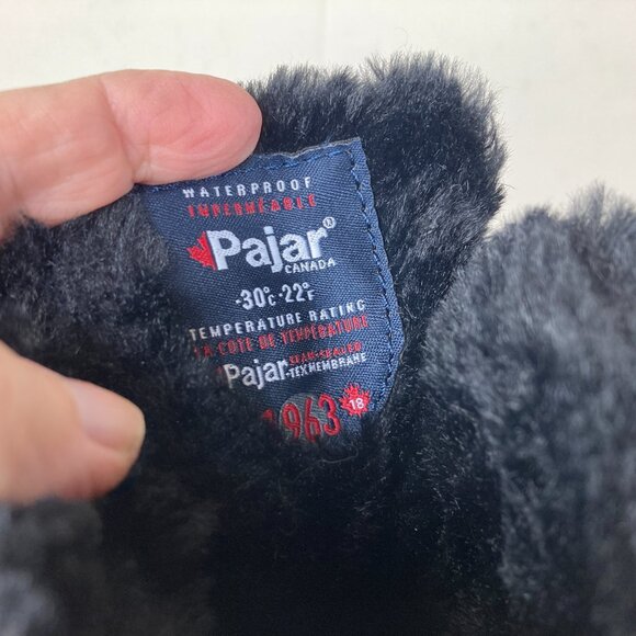 Pajar Karley Womens US 5 / 5.5 Black Waterproof Insulated Winter Snow Boots - Picture 6 of 9